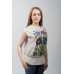 Embroidered blouse "Magic Bouquet" handmade 